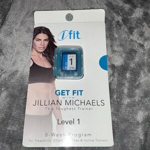 iFit Jillian Michaels Lose Weight Level 1 SD Card Workouts Treadmill Elliptical